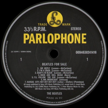 The Beatles - Beatles For Sale (0094638241416) виниловая пластинка - фото 5