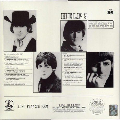 The Beatles - Help! (0094638241515) виниловая пластинка - фото 2