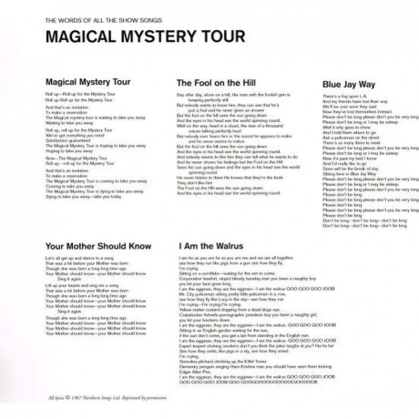 The Beatles - Magical Mystery Tour (0094638246510) виниловая пластинка - фото 4