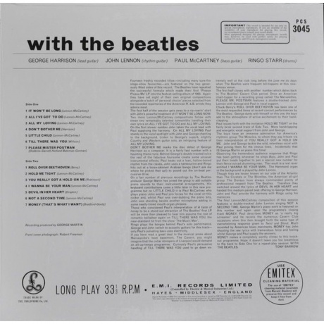 The Beatles - With The Beatles (0094638242017) виниловая пластинка - фото 3