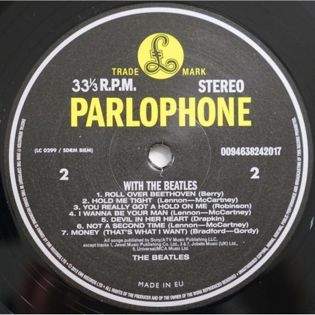 The Beatles - With The Beatles (0094638242017) виниловая пластинка - фото 5