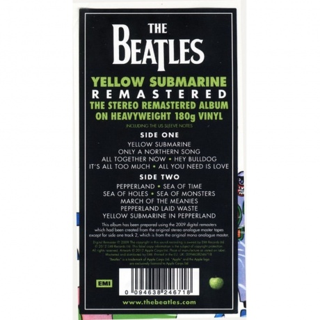 The Beatles - Yellow Submarine (0094638246718) виниловая пластинка - фото 7