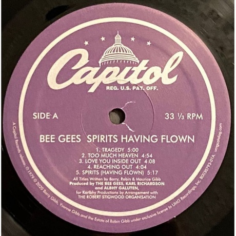 Bee Gees - Spirits Having Flown (0602508005657) виниловая пластинка - фото 5
