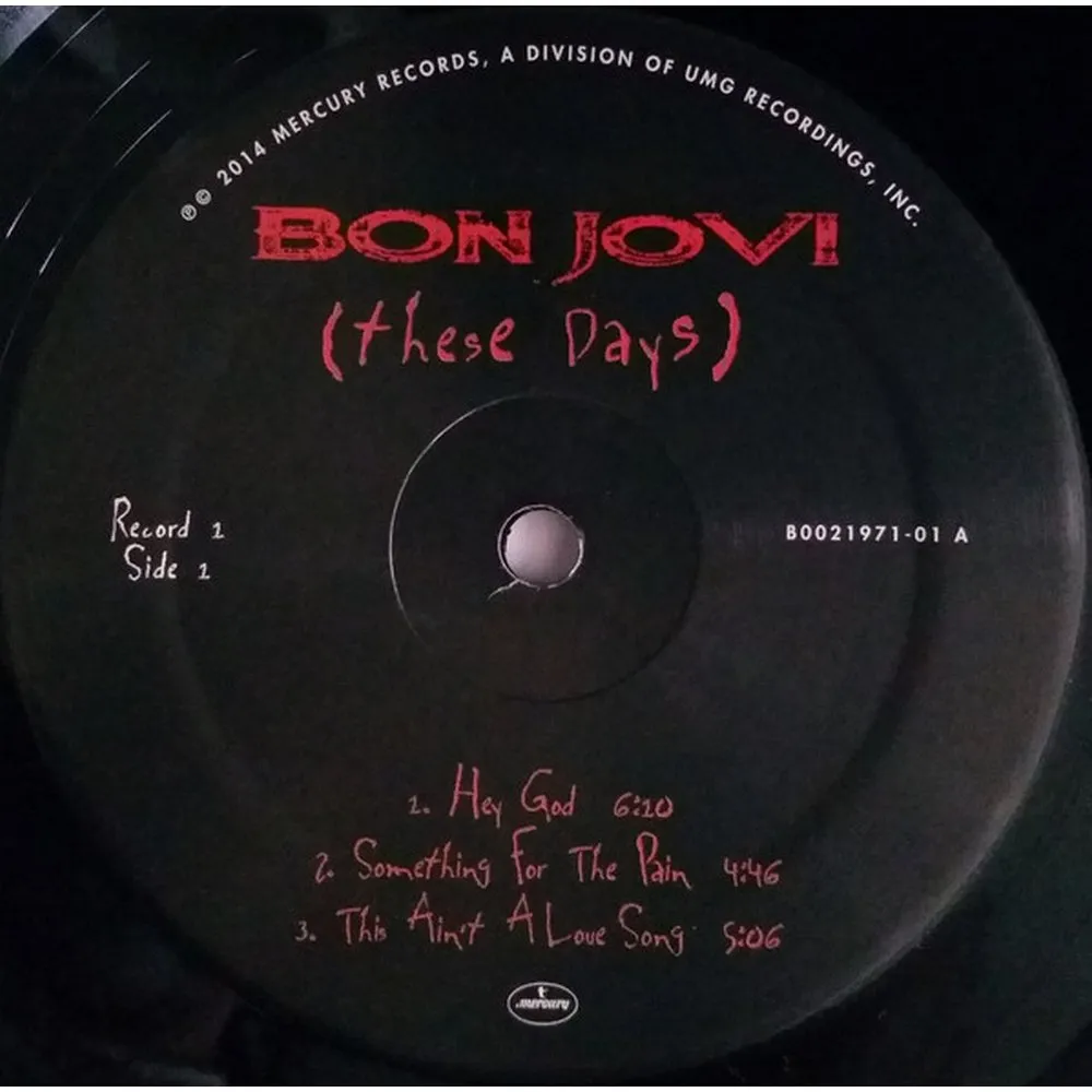 Bon Jovi - These Days (0602547029454) виниловая пластинка - фото 3