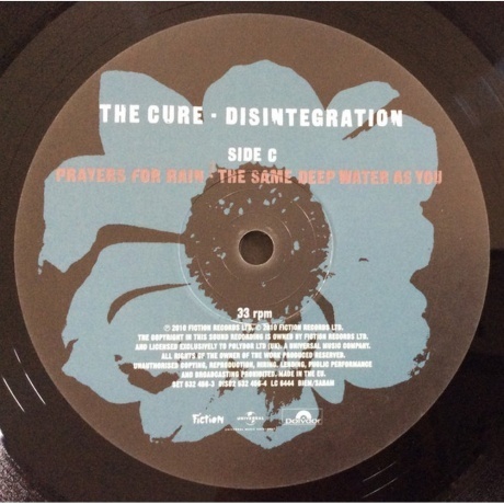 The Cure - Disintegration (0600753245637) виниловая пластинка - фото 8