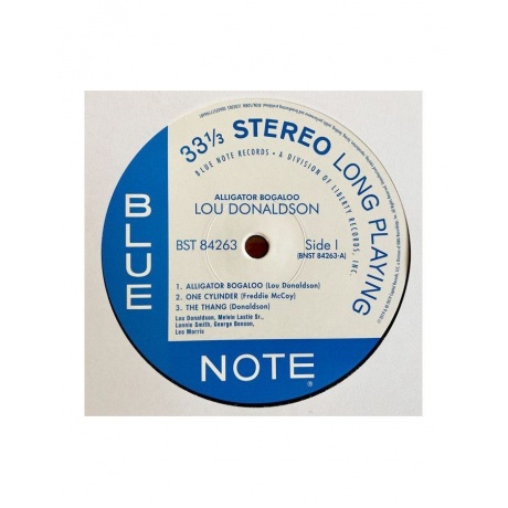 Виниловая пластинка Lou Donaldson, Alligator Bogaloo (0602577596681) - фото 3