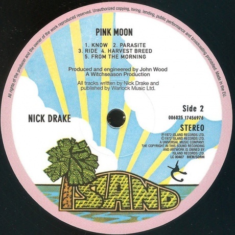 Nick Drake - Pink Moon (0602517456976) виниловая пластинка - фото 6