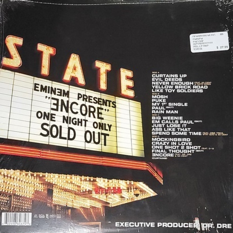 Eminem - Encore (0602498646748) виниловая пластинка - фото 2