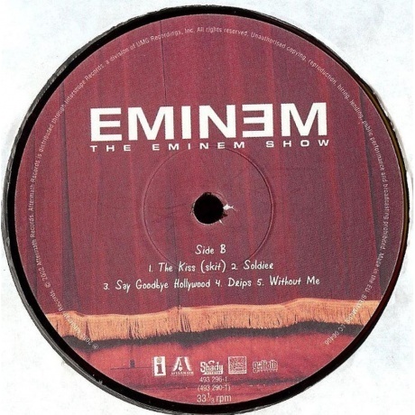 Eminem - The Eminem Show (0606949329013) виниловая пластинка - фото 4