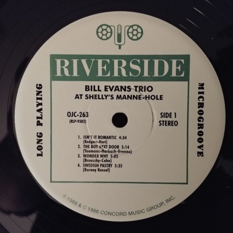 Bill Evans, At Shelly's Manne-Hole (0888072370302) виниловая пластинка - фото 2