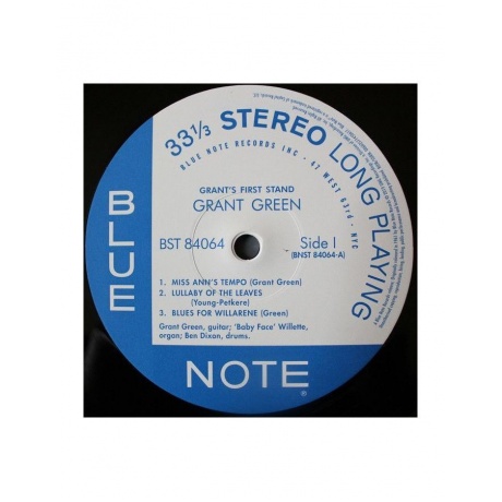 Виниловая пластинка Grant Green, Grant's First Stand (0602577450617) - фото 3