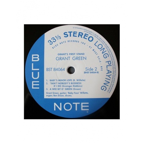 Виниловая пластинка Grant Green, Grant's First Stand (0602577450617) - фото 4
