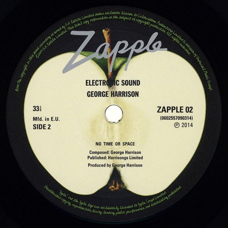 George Harrison - Electronic Sound (0602557090314) виниловая пластинка - фото 6