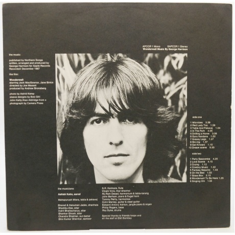 George Harrison - Wonderwall Music (0602557090307) виниловая пластинка - фото 2