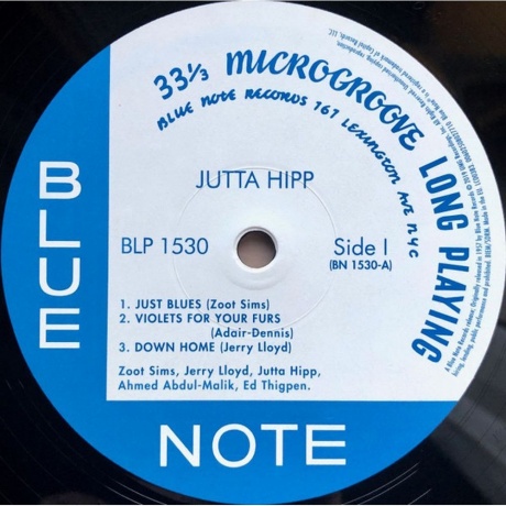 Jutta Hipp - With Zoot Sims (0602508027710) виниловая пластинка - фото 2