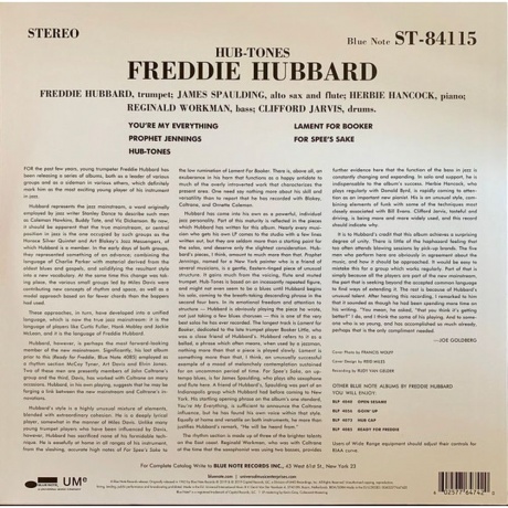 Freddie Hubbard, Hub-Tones (0602577647420) виниловая пластинка - фото 2