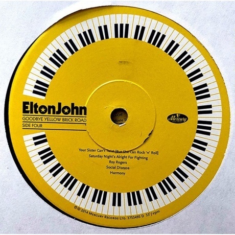 Elton John - Goodbye Yellow Brick Road (0602537534951) виниловая пластинка - фото 10