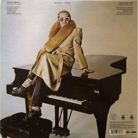 Elton John - Here And There (0602567858133) виниловая пластинка - фото 2