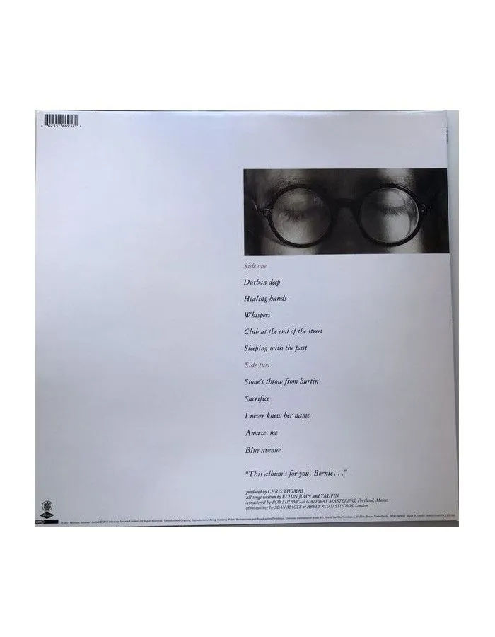 Виниловая пластинка Elton John, Sleeping With The Past (0602557669374) - фото 2