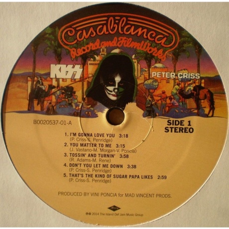 Kiss - Peter Criss (0602537794782) виниловая пластинка - фото 5