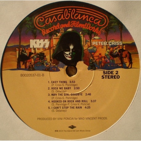Kiss - Peter Criss (0602537794782) виниловая пластинка - фото 6