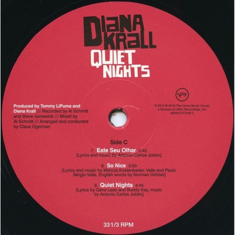 Diana Krall - Quiet Nights (0602547377012) виниловая пластинка - фото 5