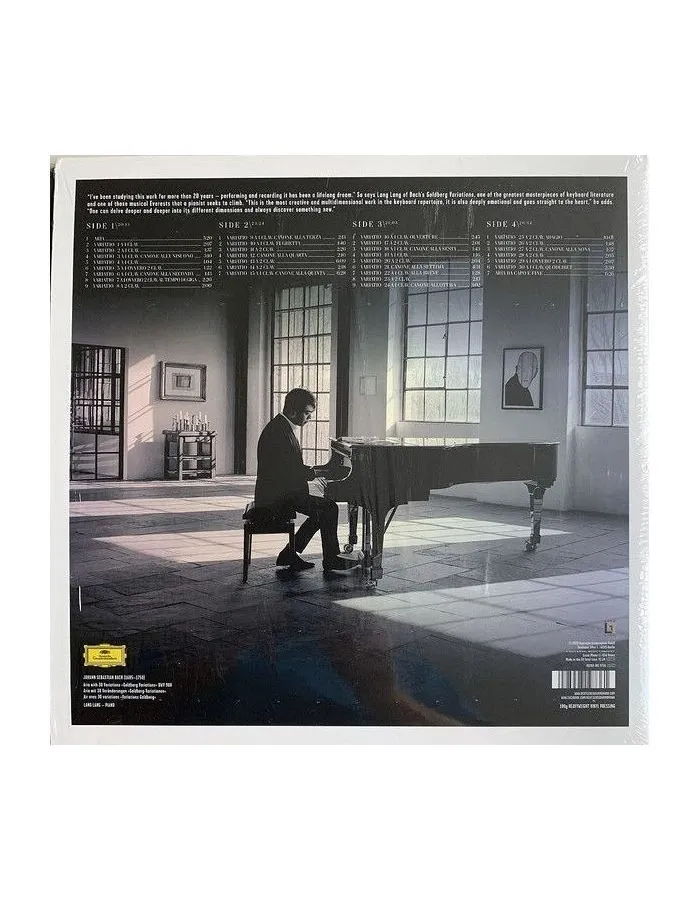 Виниловая пластинка Lang Lang, Bach: Goldberg Variations (0028948197361) - фото 2
