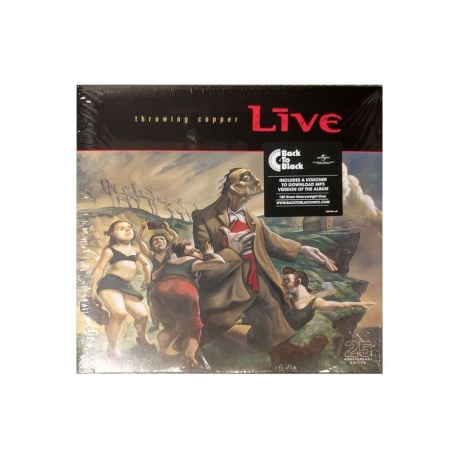 Виниловая пластинка Live, Throwing Copper (0602577532597) - фото 1