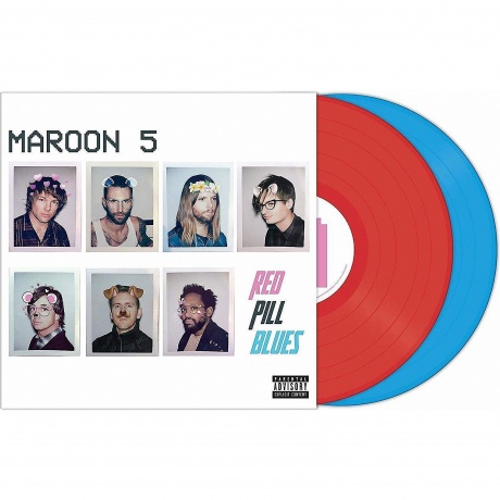 Maroon 5 - Red Pill Blues (coloured) (0602577019357) виниловая пластинка - фото 3