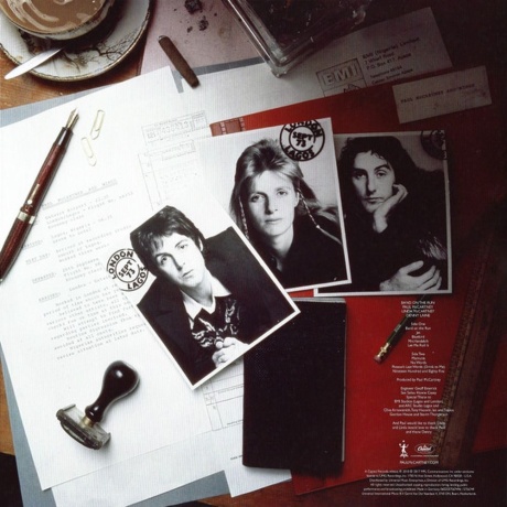 Paul McCartney - Band On The Run (0602557567496) виниловая пластинка - фото 2