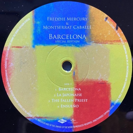 Freddie Mercury &amp; Montserrat Caballe - Barcelona (0602577404290) виниловая пластинка - фото 3