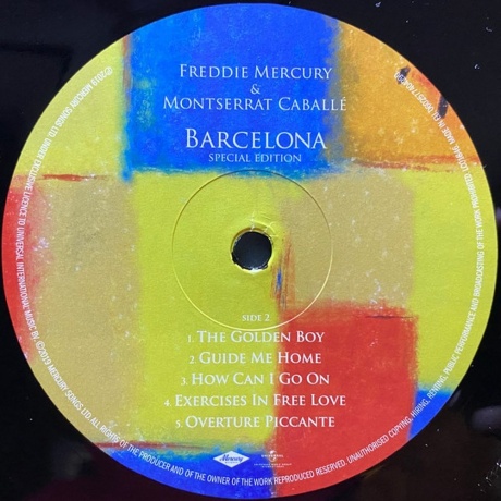Freddie Mercury &amp; Montserrat Caballe - Barcelona (0602577404290) виниловая пластинка - фото 4