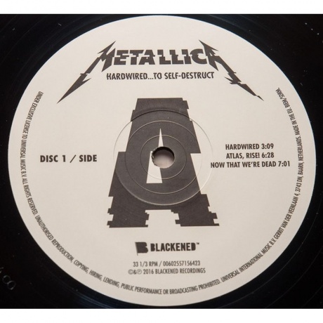 Metallica - Hardwired...To Self-Destruct (0602557156416) виниловая пластинка - фото 3