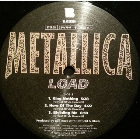 Metallica - Load (0600753286876) виниловая пластинка - фото 6