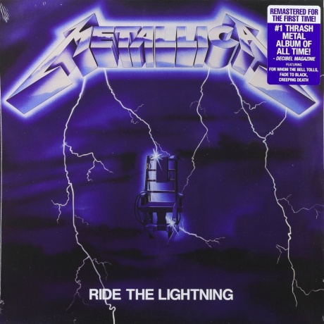 Metallica - Ride The Lightning (0602547885241) виниловая пластинка - фото 1