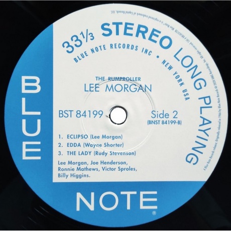 Lee Morgan - The Rumproller (0602508503122) виниловая пластинка - фото 3