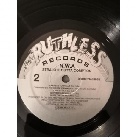 N.W.A. - Straight Outta Compton (0600753469958) виниловая пластинка - фото 3