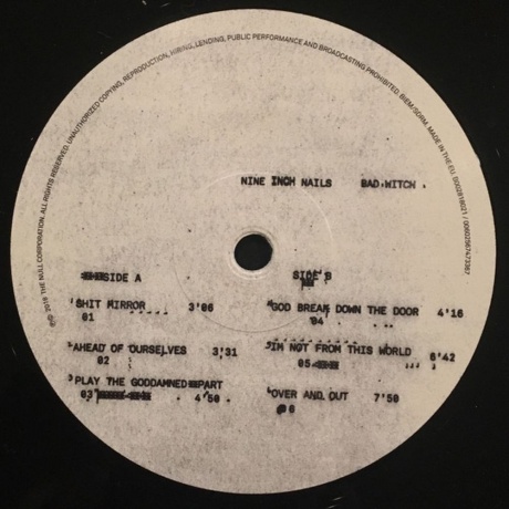 Nine Inch Nails - Bad Witch (EP) (0602567473367) виниловая пластинка - фото 3