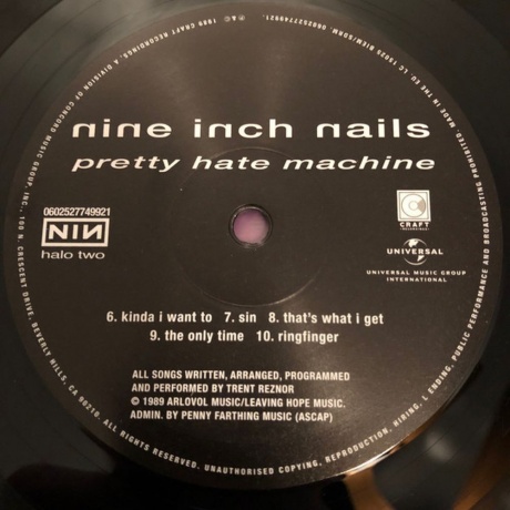 Nine Inch Nails - Pretty Hate Machine (0602527749921) виниловая пластинка - фото 4
