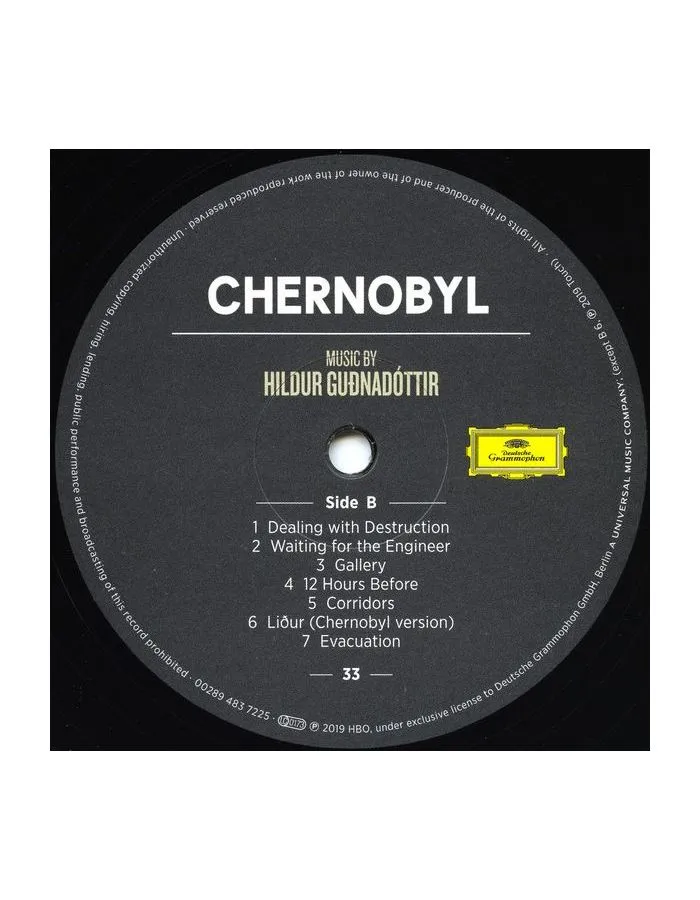 Виниловая пластинка OST, Chernobyl (Hildur Gudnadottir) (0028948372256) - фото 4