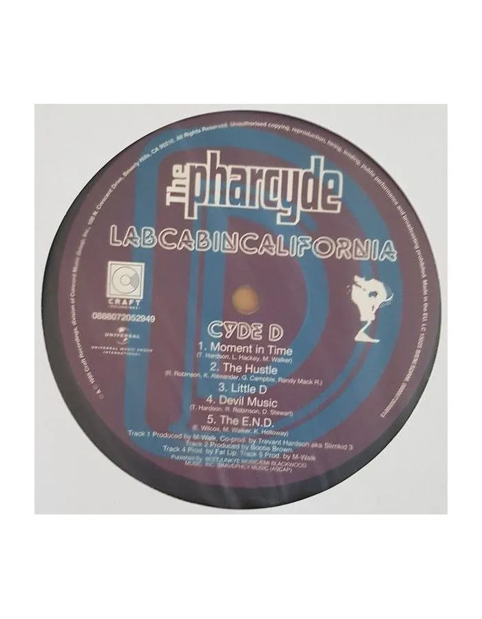Виниловая пластинка The Pharcyde, Labcabincalifornia (0888072050013) - фото 7