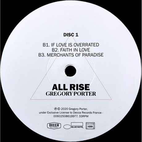 Gregory Porter - All Rise (0602508619953) виниловая пластинка - фото 7