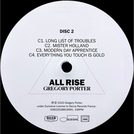 Gregory Porter - All Rise (0602508619953) виниловая пластинка - фото 8
