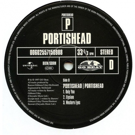 Portishead - Portishead (0602557150995) виниловая пластинка - фото 5