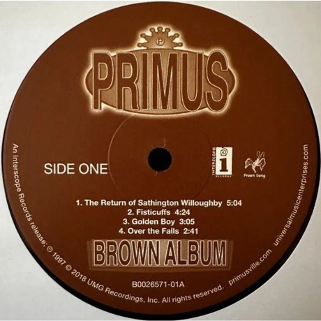 Primus - Brown Album (0602557539462) виниловая пластинка - фото 5