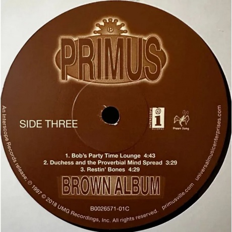Primus - Brown Album (0602557539462) виниловая пластинка - фото 7