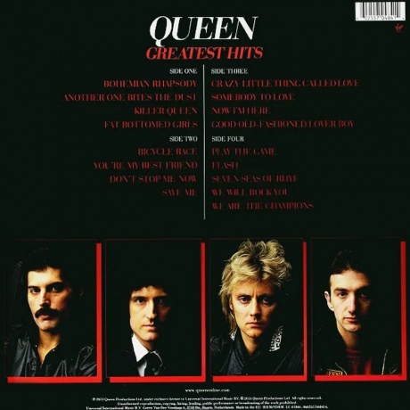 Queen - Greatest Hits (0602557048414) виниловая пластинка - фото 2