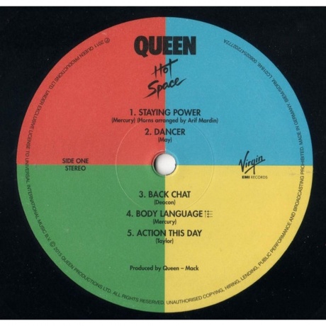 Queen - Hot Space (0602547202772) виниловая пластинка - фото 3