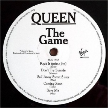 Queen - The Game (0602547202758) виниловая пластинка - фото 4