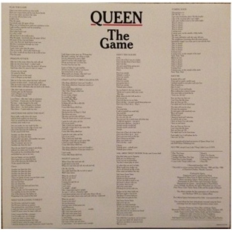 Queen - The Game (0602547202758) виниловая пластинка - фото 6